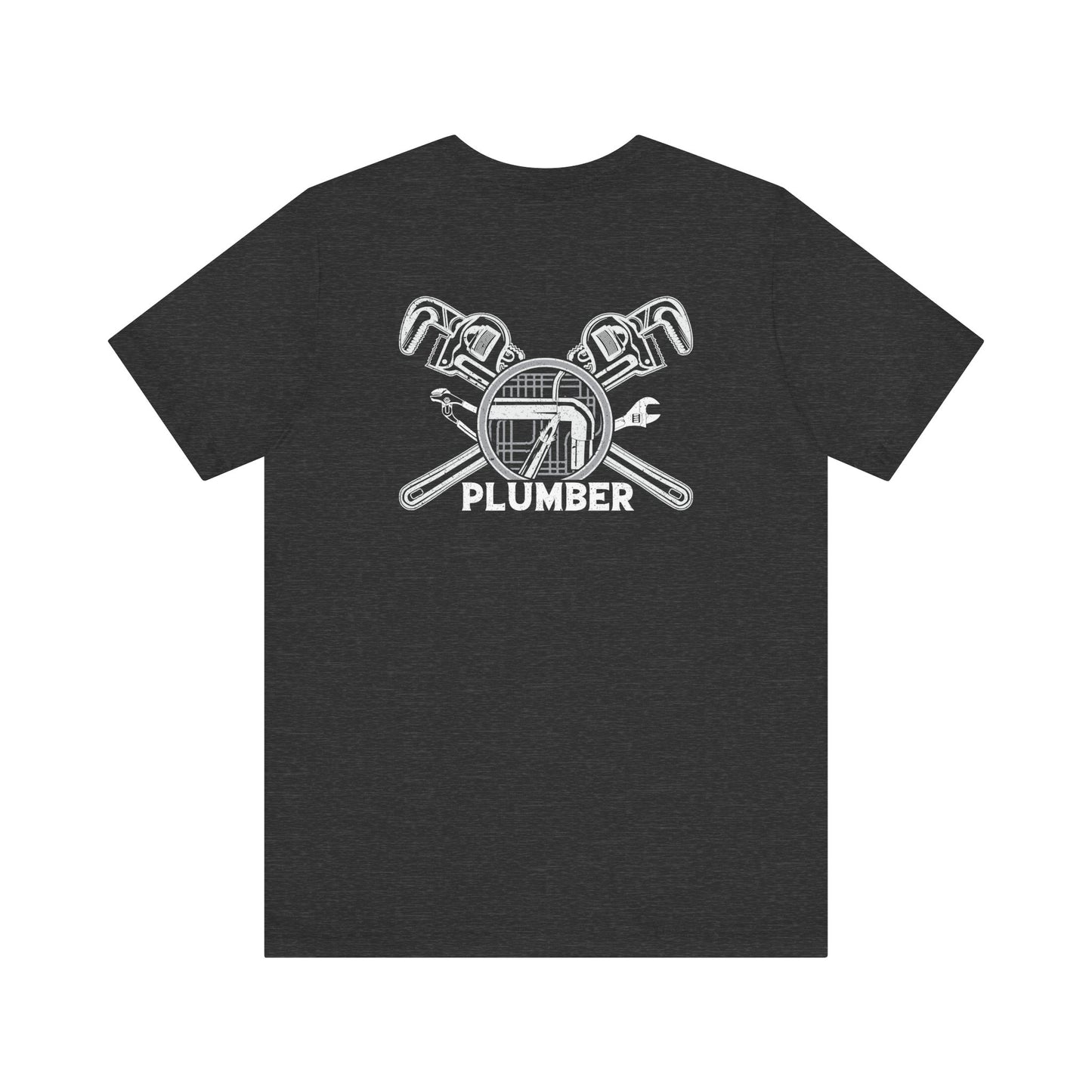 Plumber Unisex Jersey Short Sleeve Tee - Back