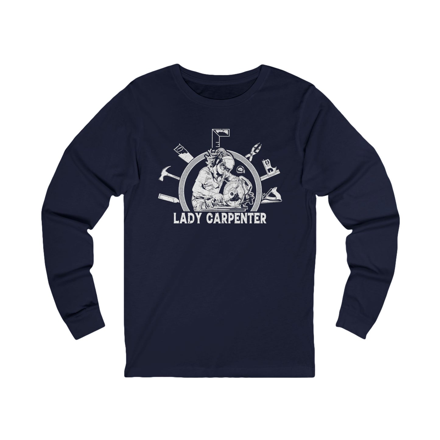 Lady Carpenter Unisex Jersey Long Sleeve Tee