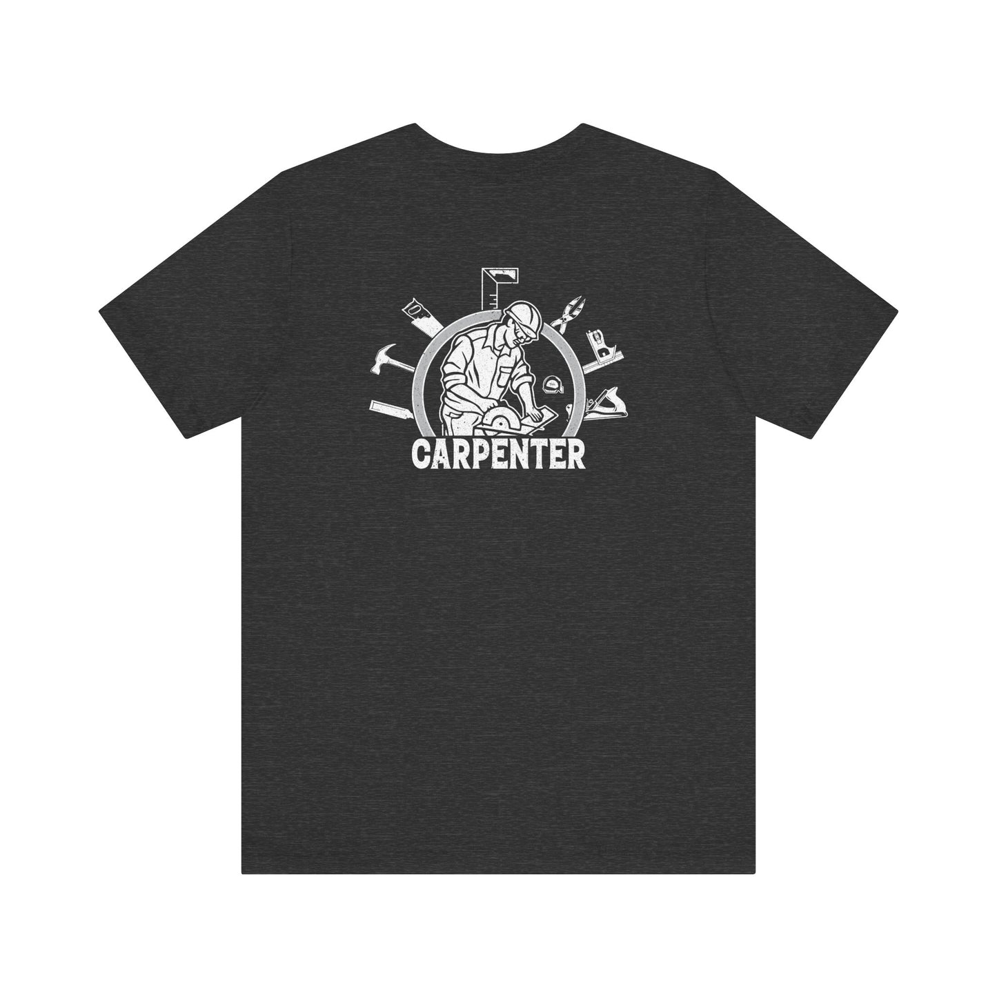 Carpenter Unisex Jersey Short Sleeve Tee - Back