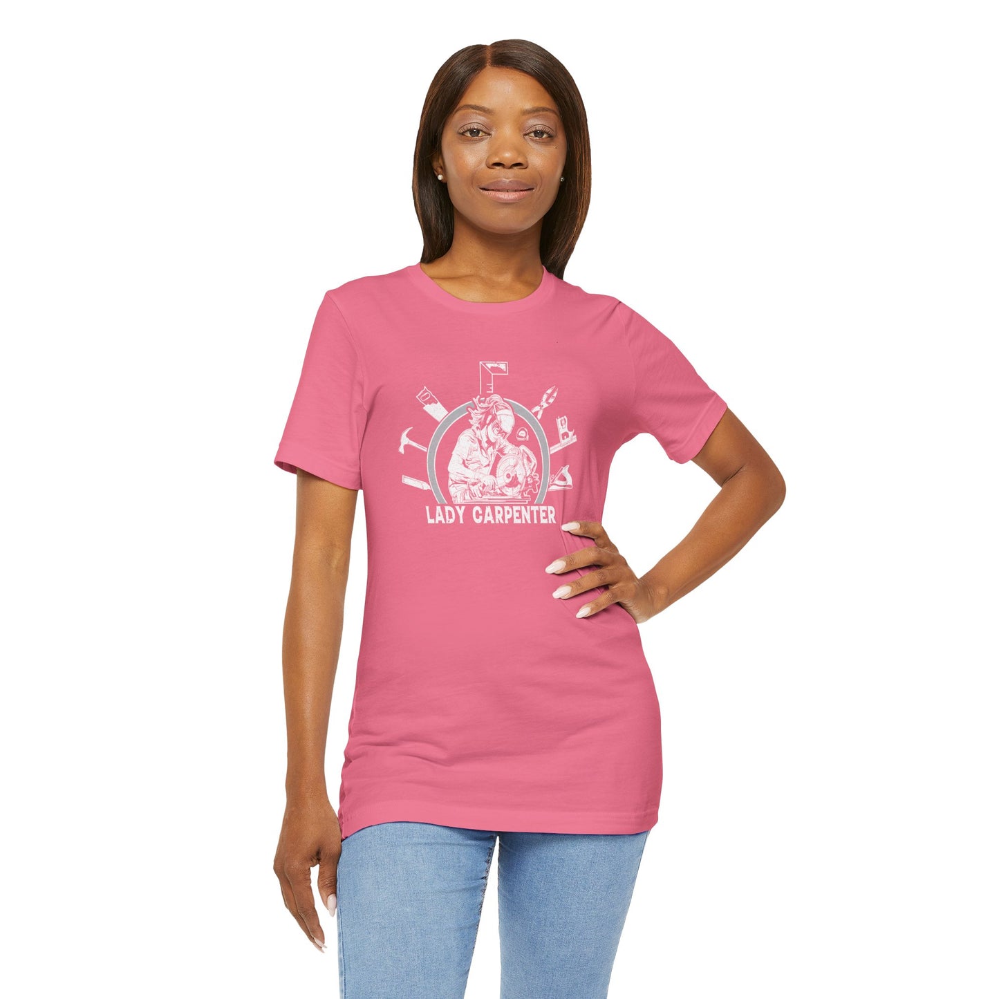 Lady Carpenter Unisex Jersey Short Sleeve Tee