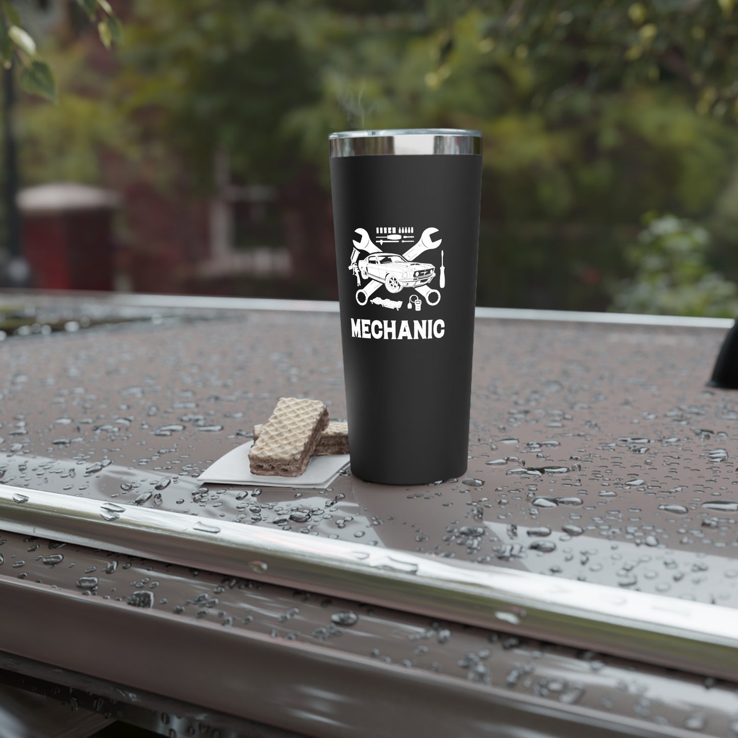 Mechanic Copper Vacuum Insulated Tumbler, 22oz