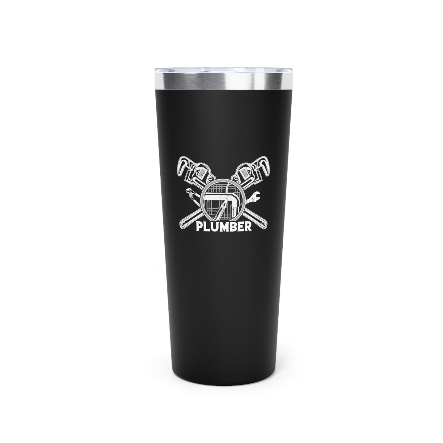 Plumber Copper Vacuum Insulated Tumbler, 22oz