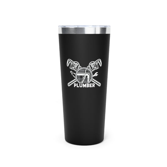 Plumber Copper Vacuum Insulated Tumbler, 22oz