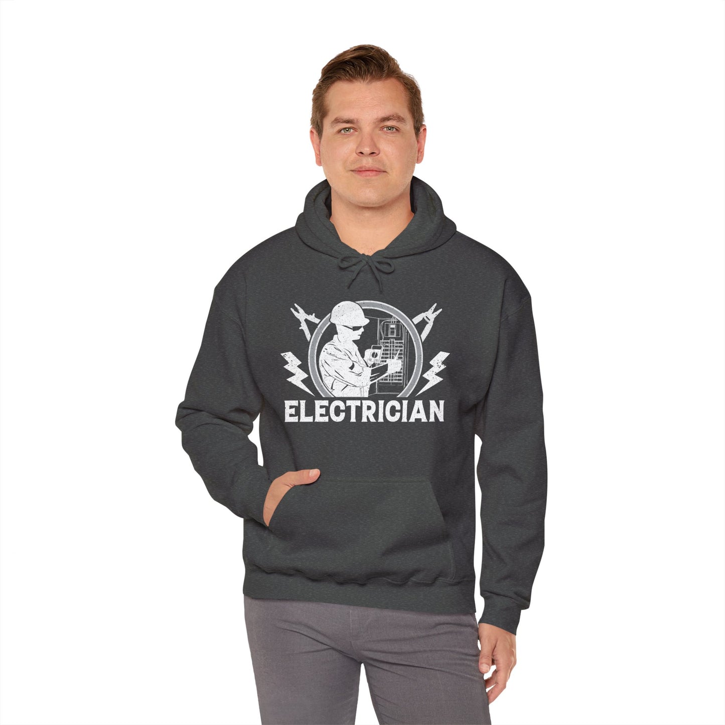 Electrician Unisex Heavy Blend™ Hooded Sweatshirt