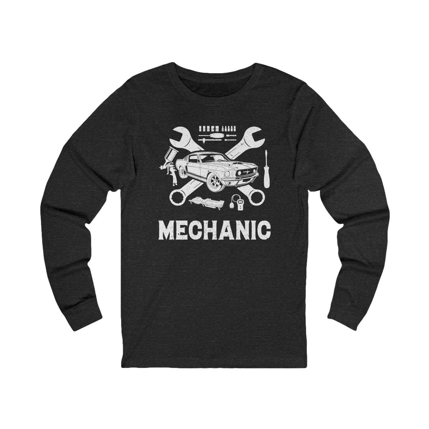 Mechanic Unisex Jersey Long Sleeve Tee