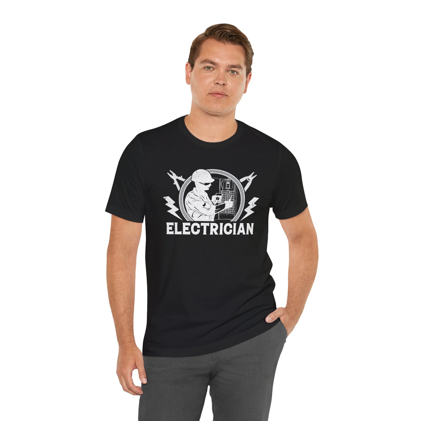 Electrician Unisex Jersey Short Sleeve Tee