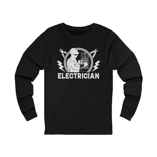 Electrician Unisex Jersey Long Sleeve Tee