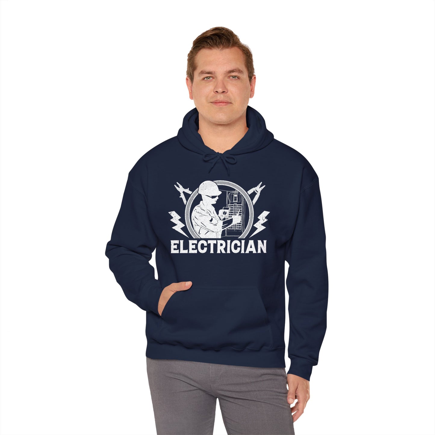 Electrician Unisex Heavy Blend™ Hooded Sweatshirt
