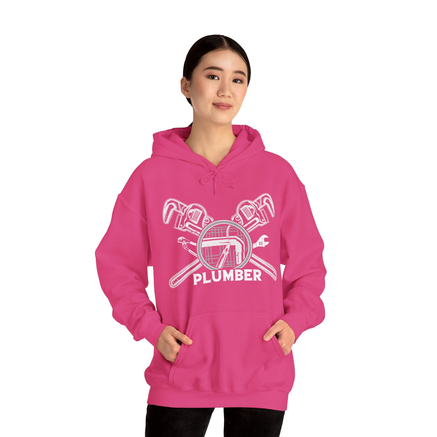 Plumber Unisex Heavy Blend™ Hooded Sweatshirt