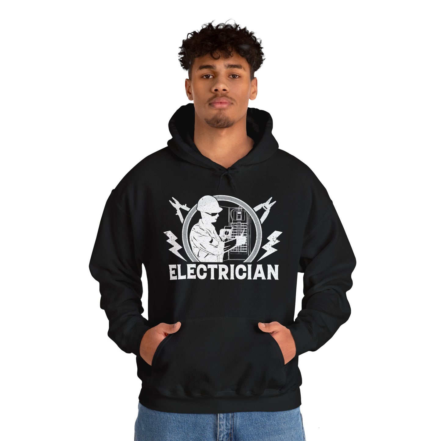Electrician Unisex Heavy Blend™ Hooded Sweatshirt