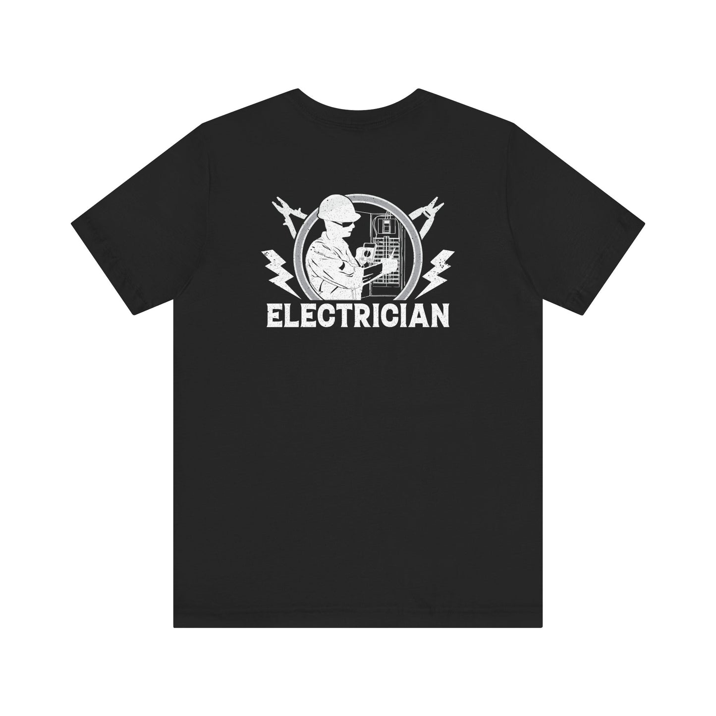 Electrician Unisex Jersey Short Sleeve Tee - Back