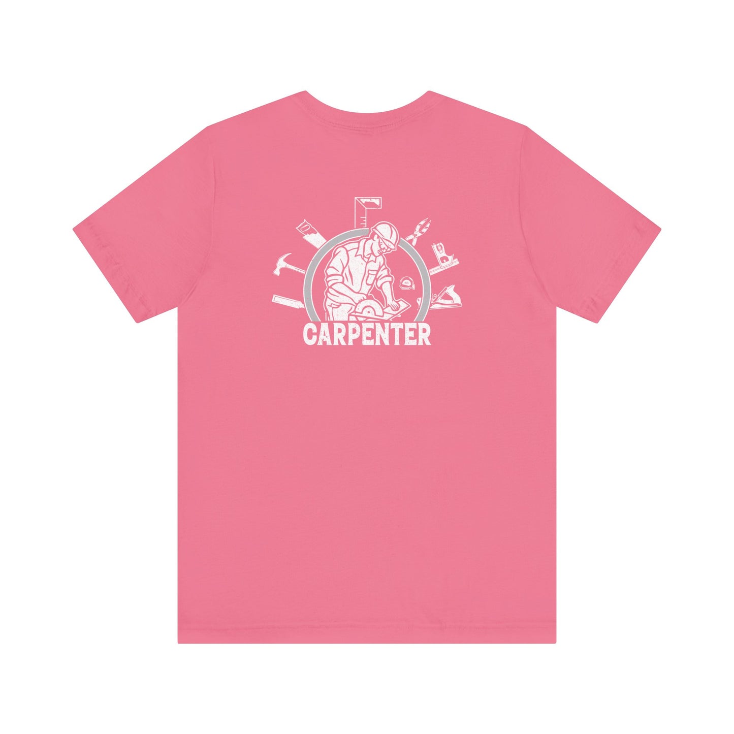 Carpenter Unisex Jersey Short Sleeve Tee - Back