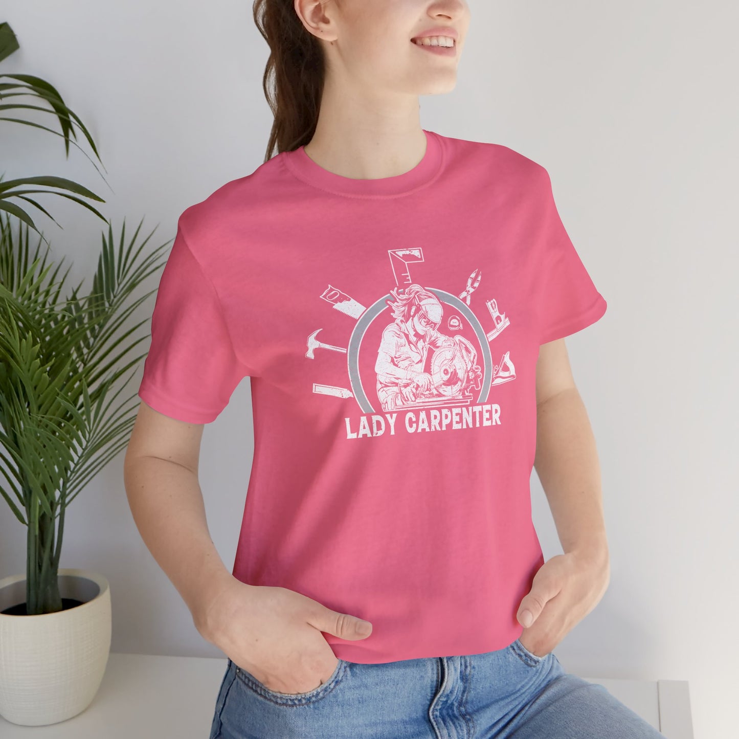 Lady Carpenter Unisex Jersey Short Sleeve Tee