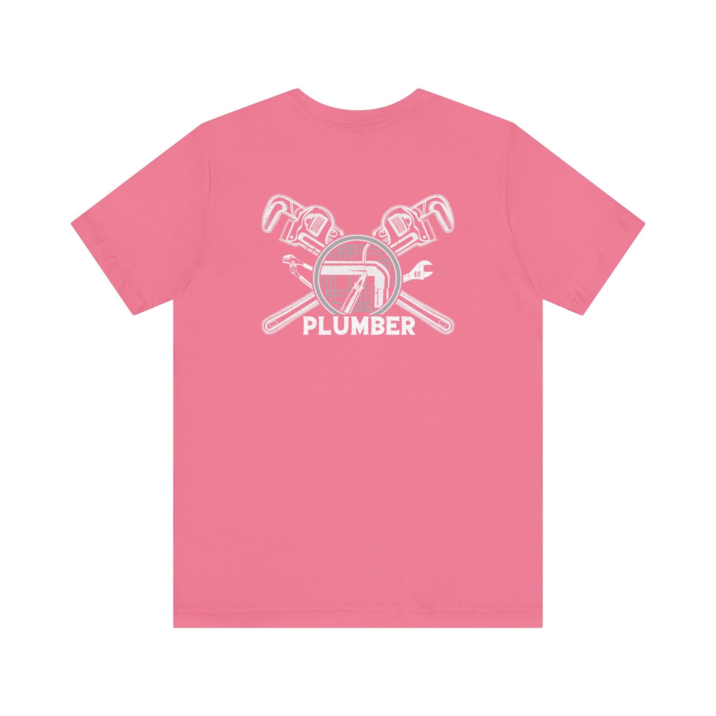 Plumber Unisex Jersey Short Sleeve Tee - Back