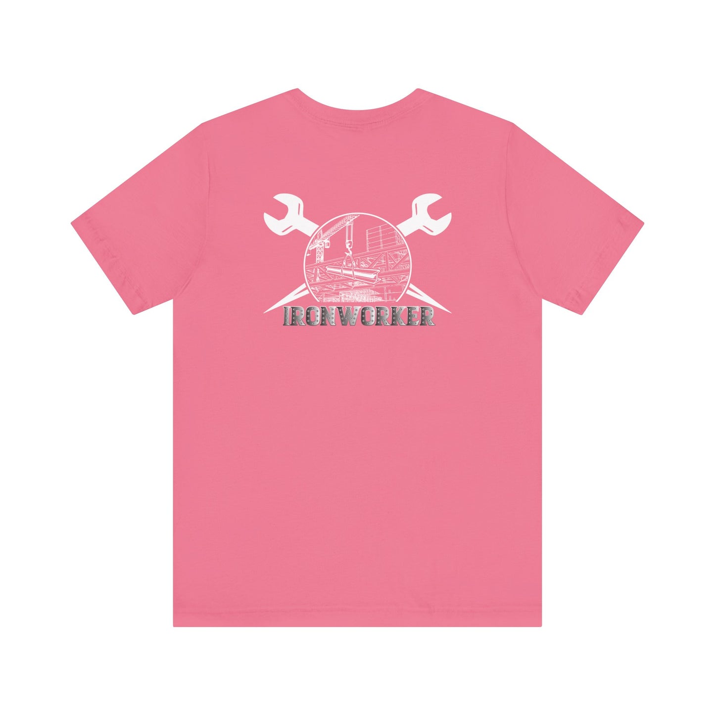 Ironworker Unisex Jersey Short Sleeve Tee - Back