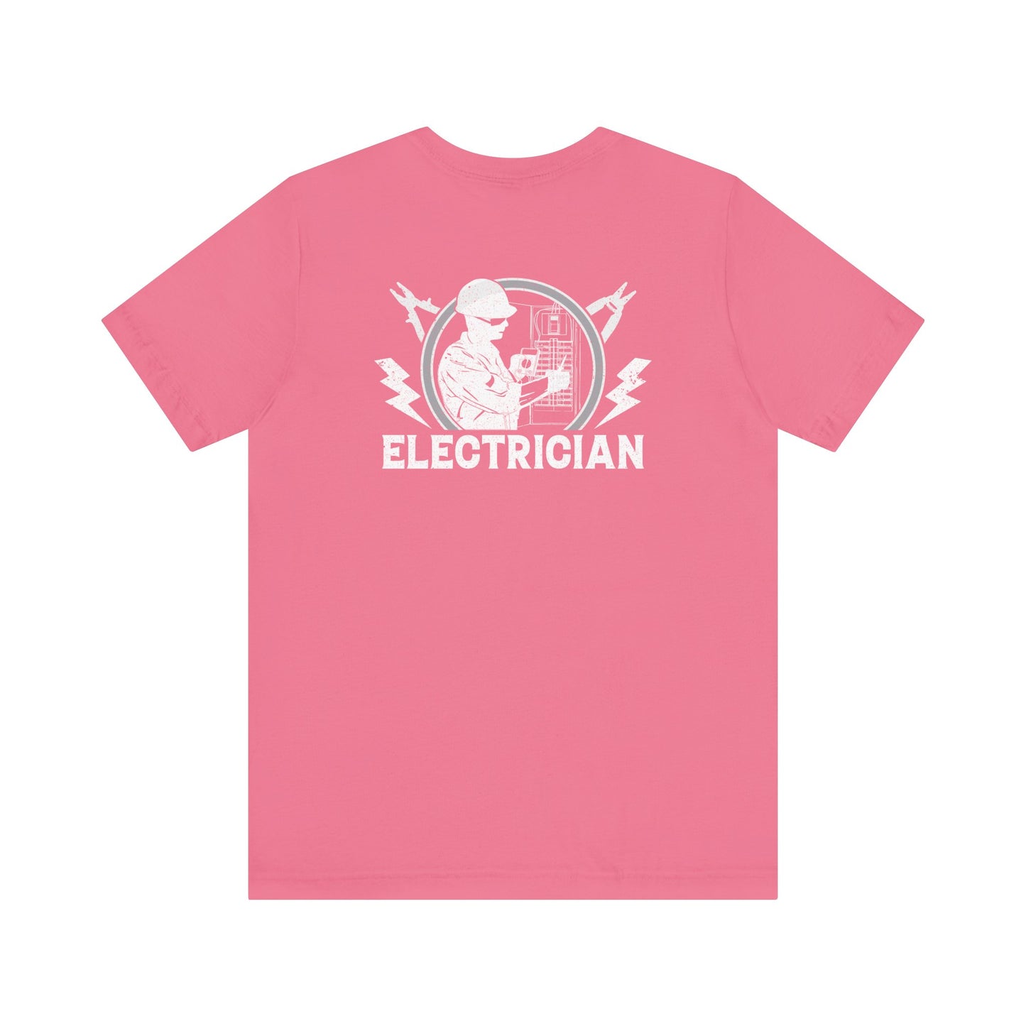 Electrician Unisex Jersey Short Sleeve Tee - Back