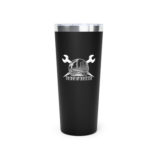 Ironworker Copper Vacuum Insulated Tumbler, 22oz