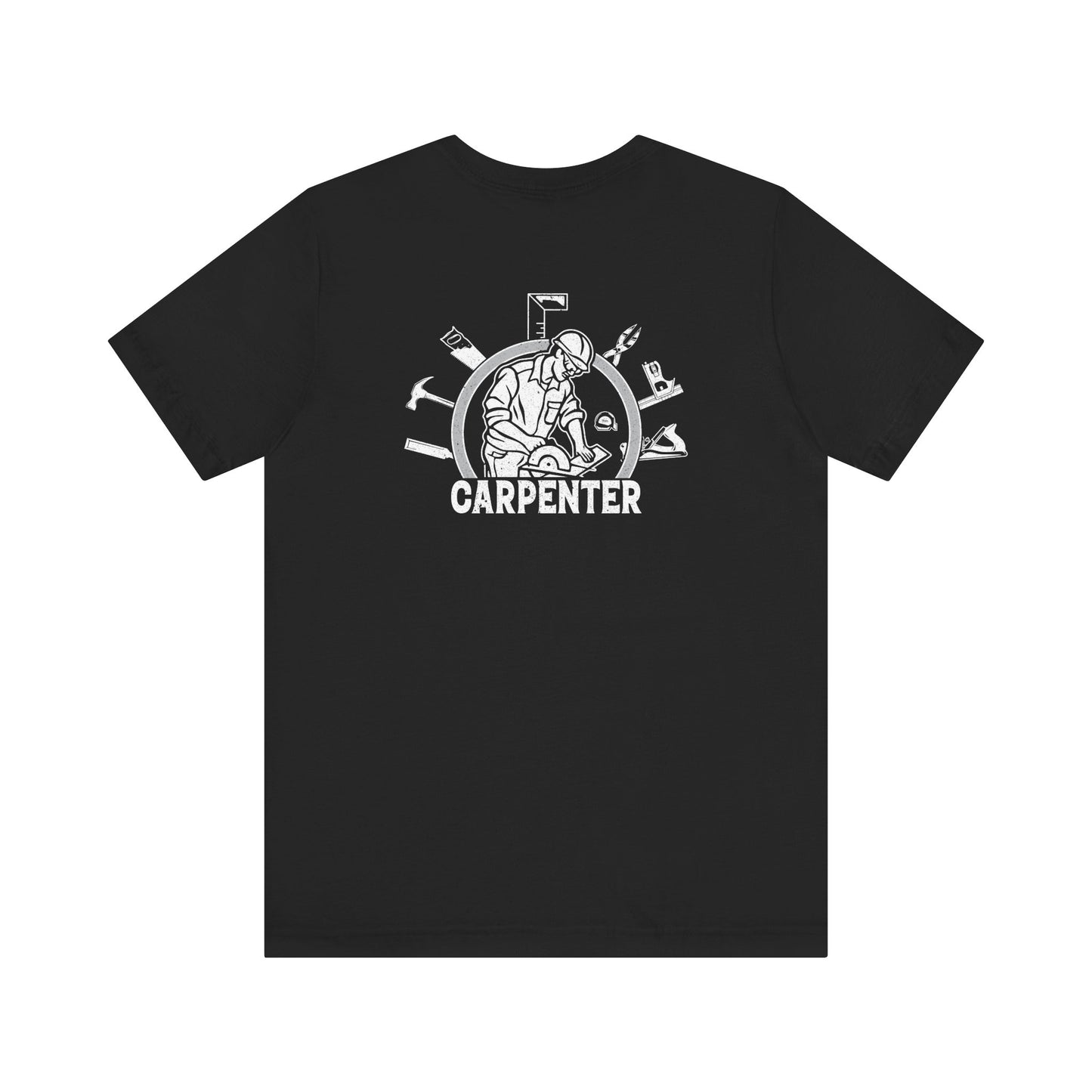 Carpenter Unisex Jersey Short Sleeve Tee - Back