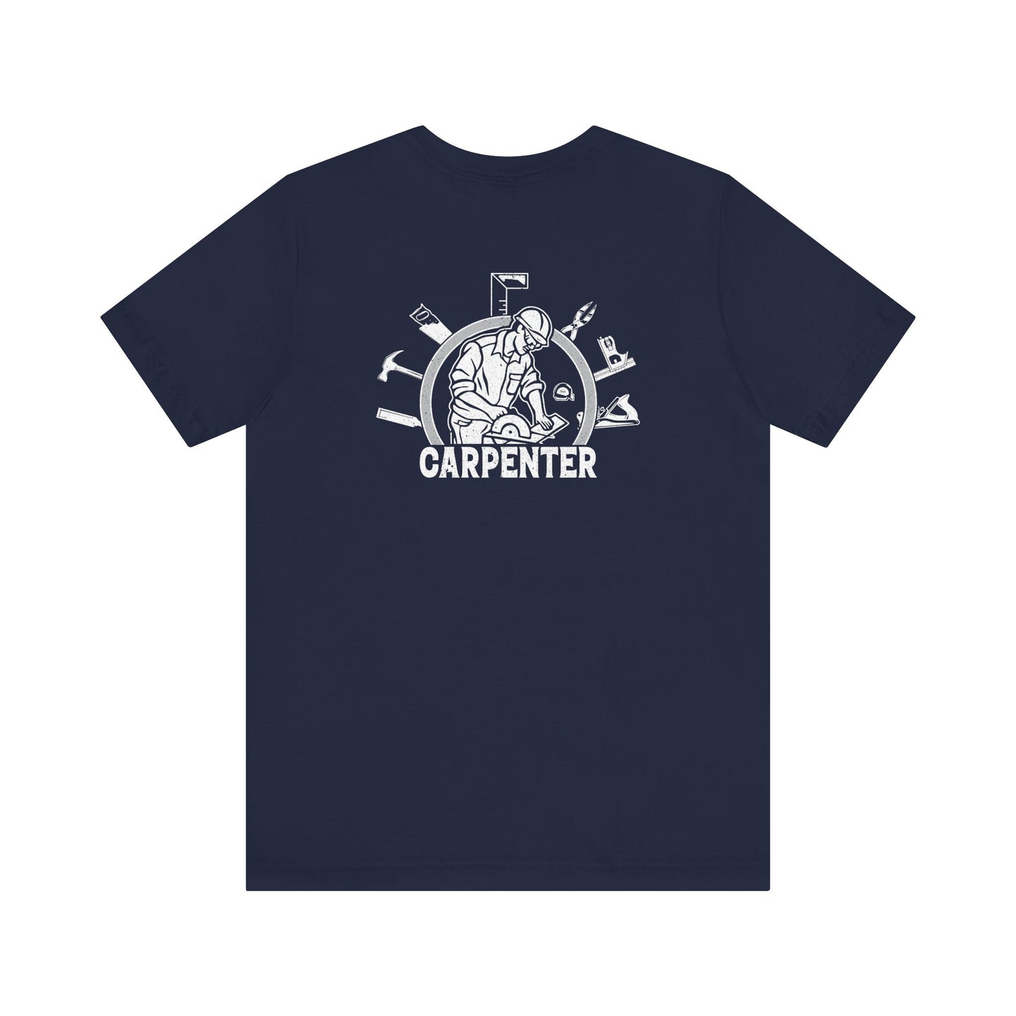 Carpenter Unisex Jersey Short Sleeve Tee - Back