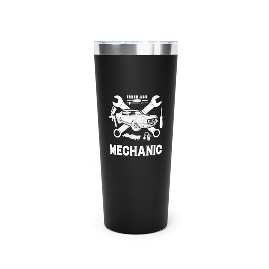 Mechanic Copper Vacuum Insulated Tumbler, 22oz