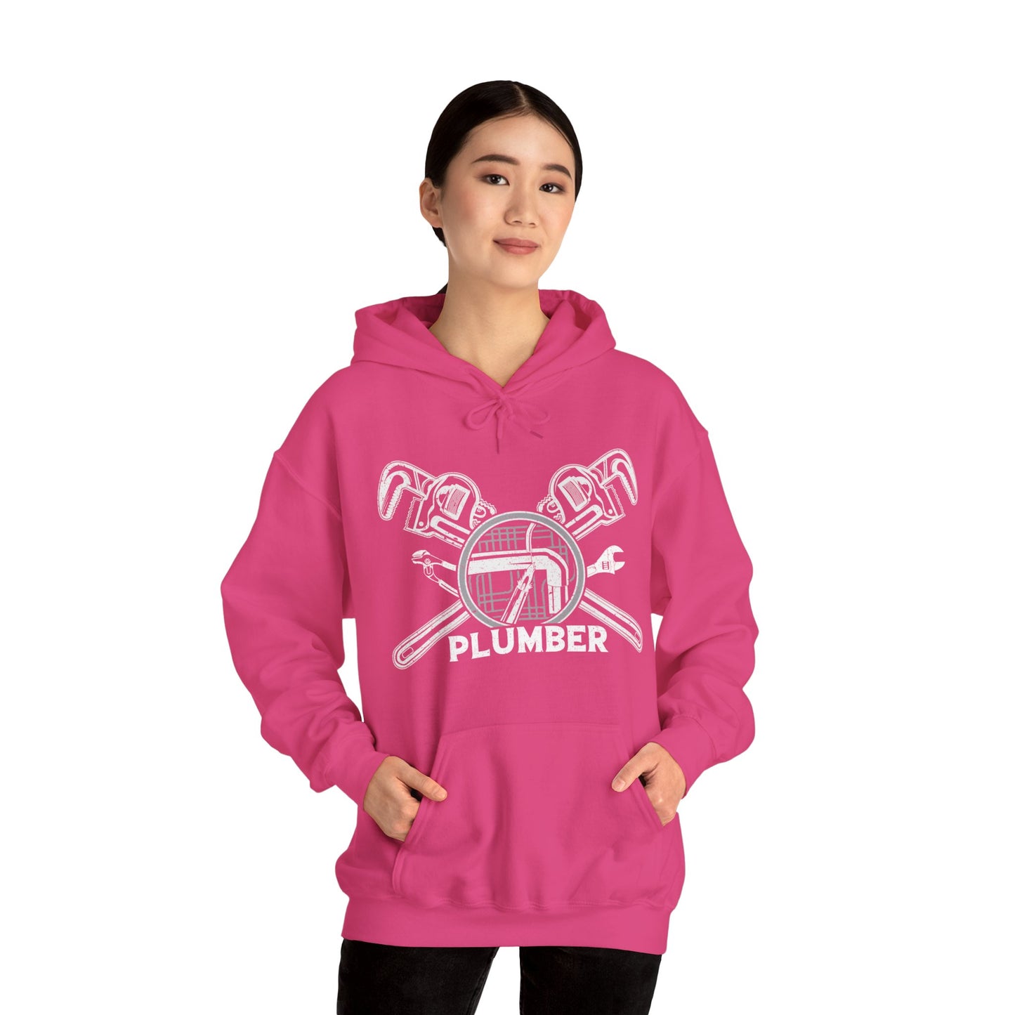 Plumber Unisex Heavy Blend™ Hooded Sweatshirt