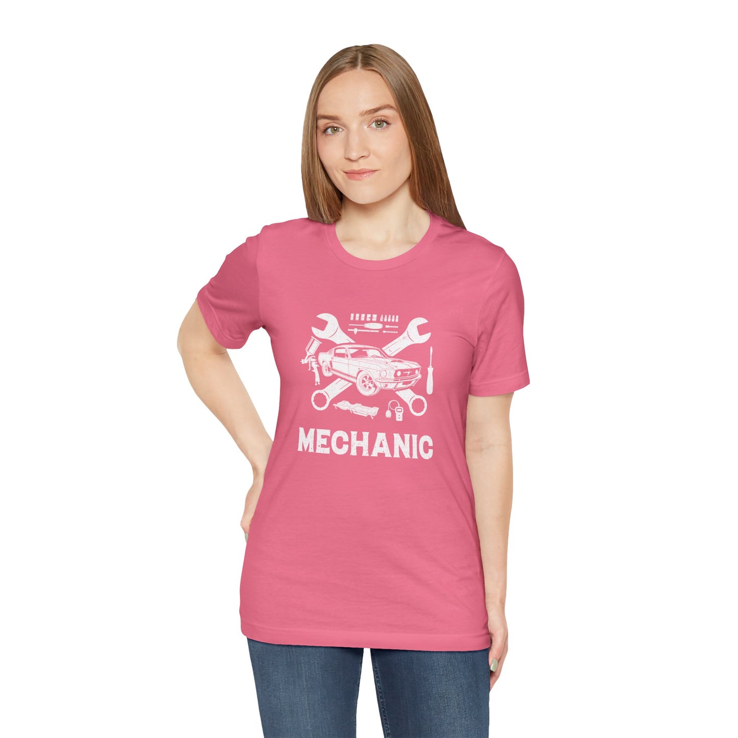 Mechanic Unisex Jersey Short Sleeve Tee