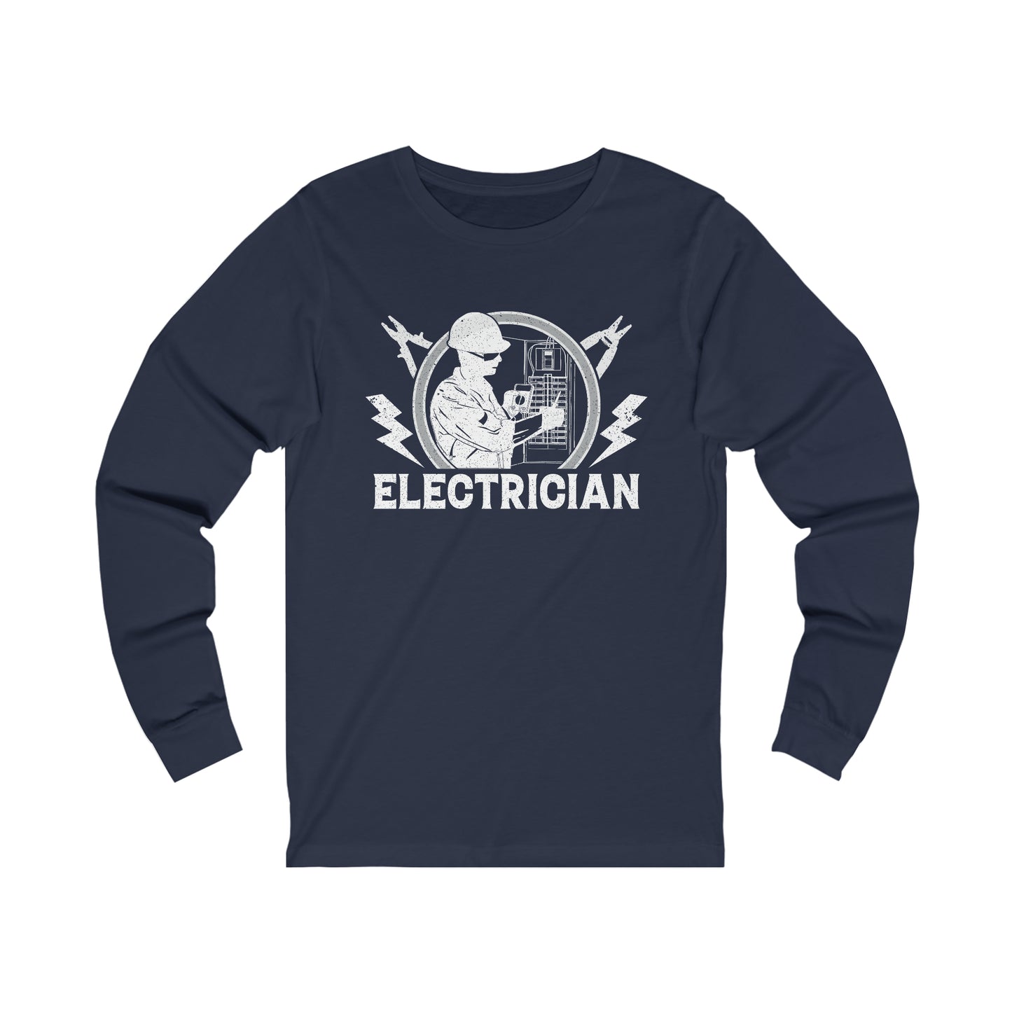 Electrician Unisex Jersey Long Sleeve Tee