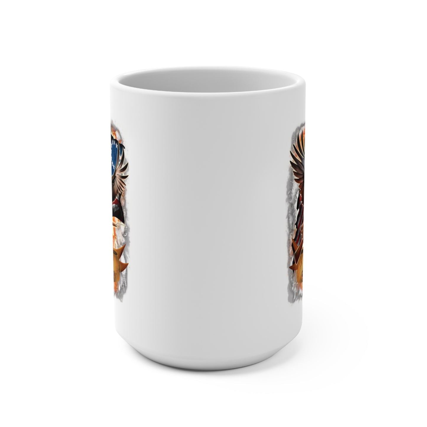 Patriot 250th Anniversary 15oz White Coffee Mug