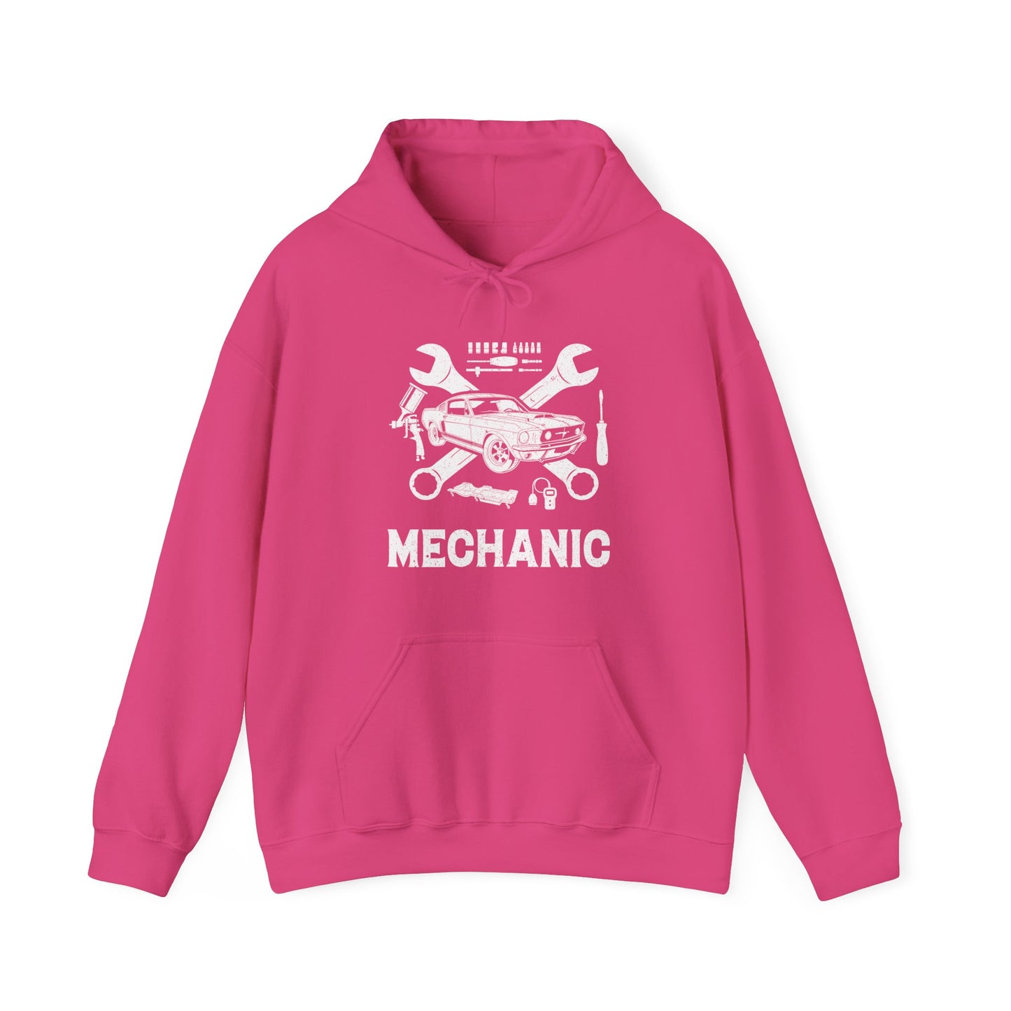 Mechanic Unisex Heavy Blend™ Hooded Sweatshirt