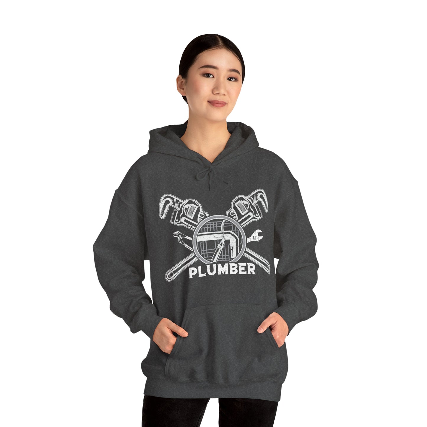 Plumber Unisex Heavy Blend™ Hooded Sweatshirt