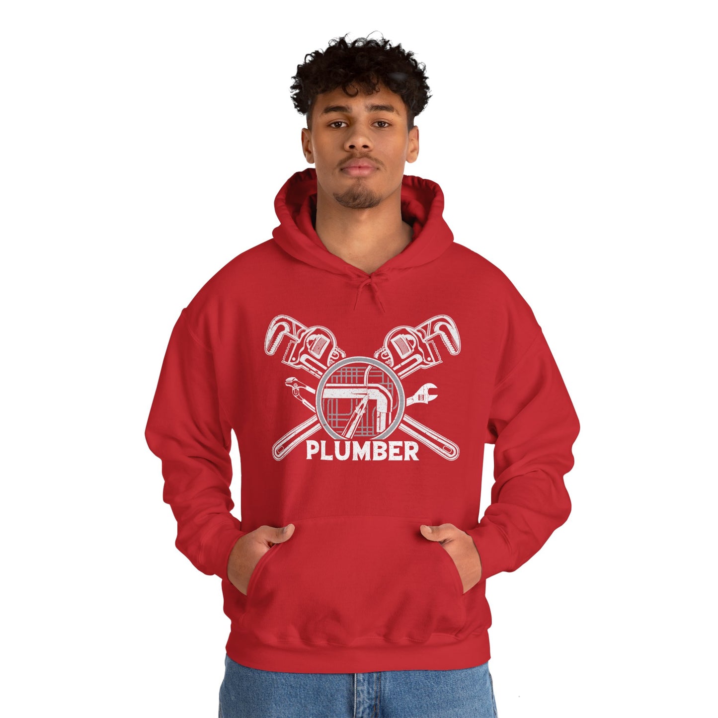 Plumber Unisex Heavy Blend™ Hooded Sweatshirt