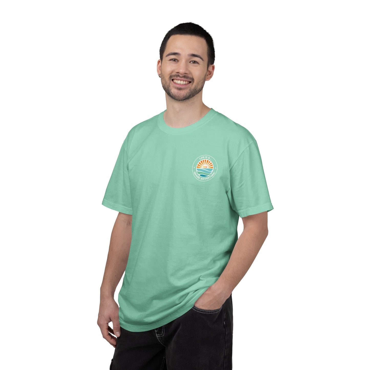 Sunrise Surf T-Shirt — Life is a Grand Adventure