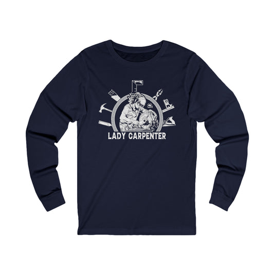 Lady Carpenter Unisex Jersey Long Sleeve Tee