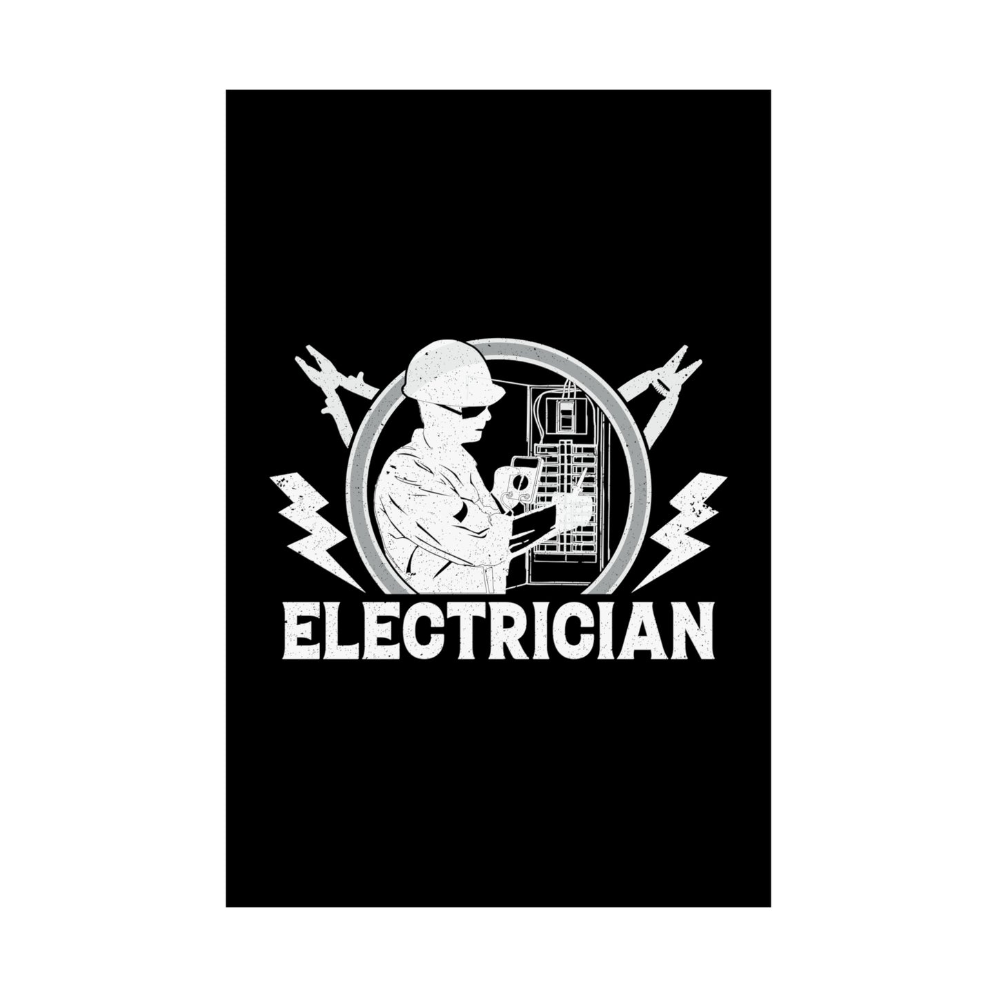 Electrician Matte Vertical Posters