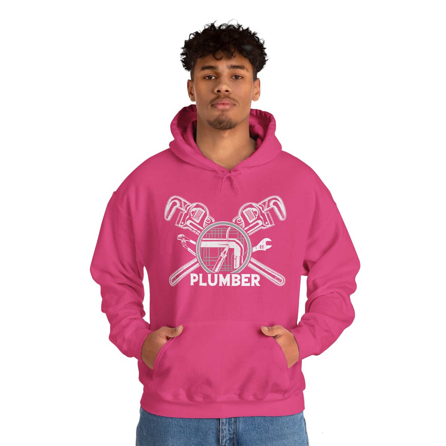 Plumber Unisex Heavy Blend™ Hooded Sweatshirt