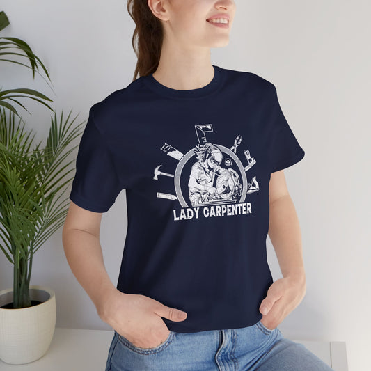 Lady Carpenter Unisex Jersey Short Sleeve Tee