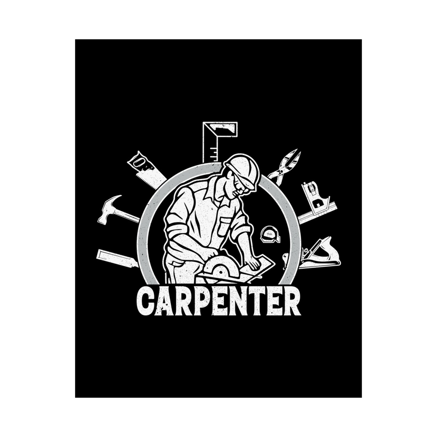 Carpenter Matte Vertical Posters