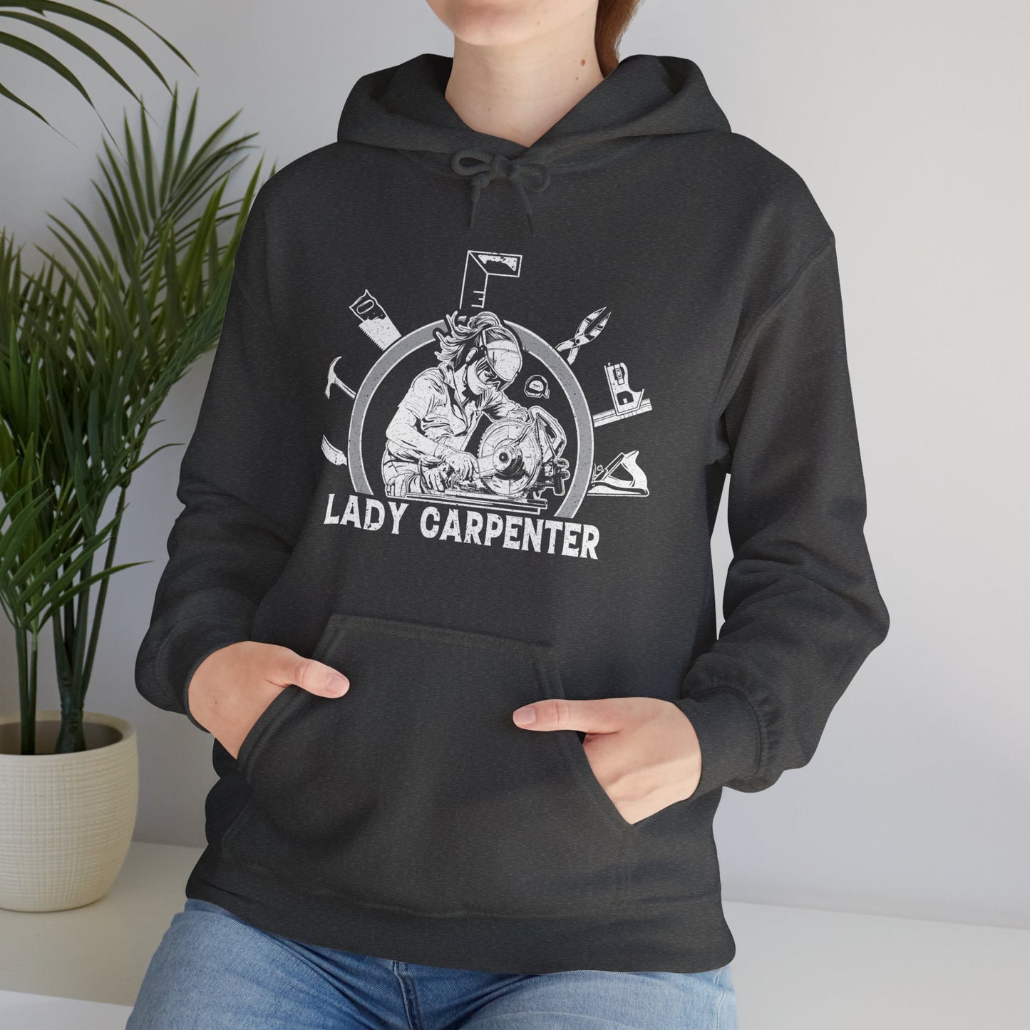 Lady Carpenter Unisex Heavy Blend™ Hooded Sweatshirt