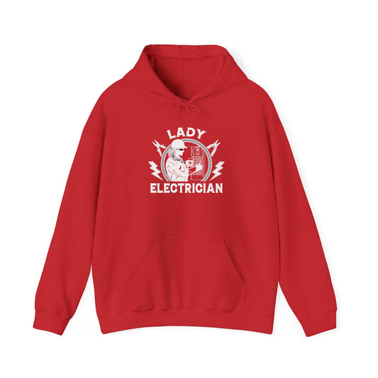 Lady Electrician Unisex Heavy Blend™ Hooded Sweatshirt