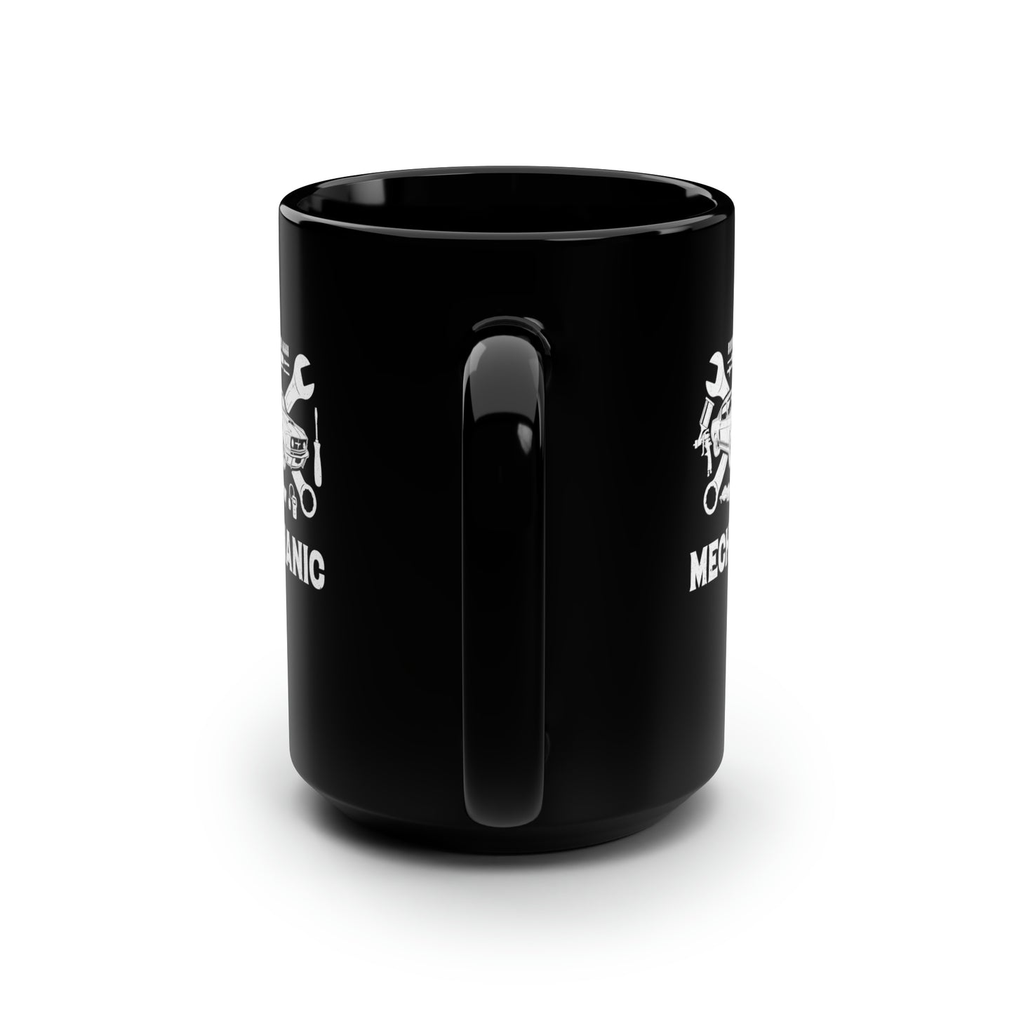 Mechanic Black Mug 15oz