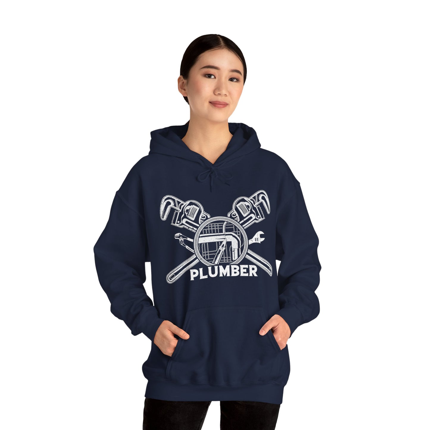 Plumber Unisex Heavy Blend™ Hooded Sweatshirt