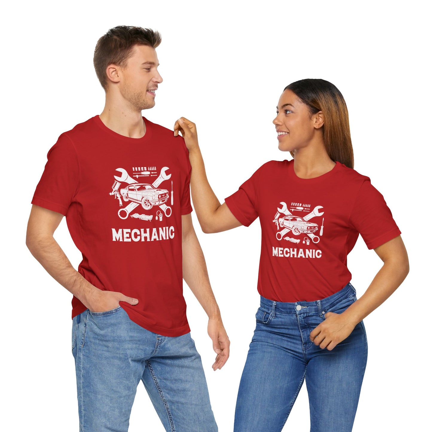 Mechanic Unisex Jersey Short Sleeve Tee