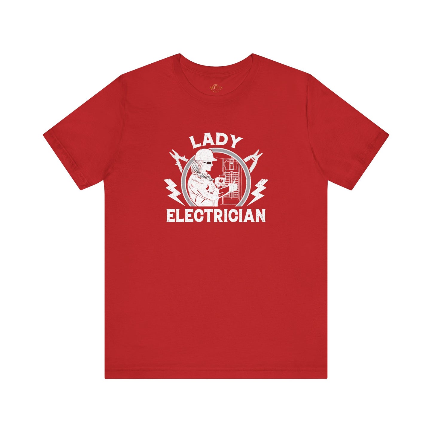 Lady Electrician Unisex Jersey Short Sleeve Tee