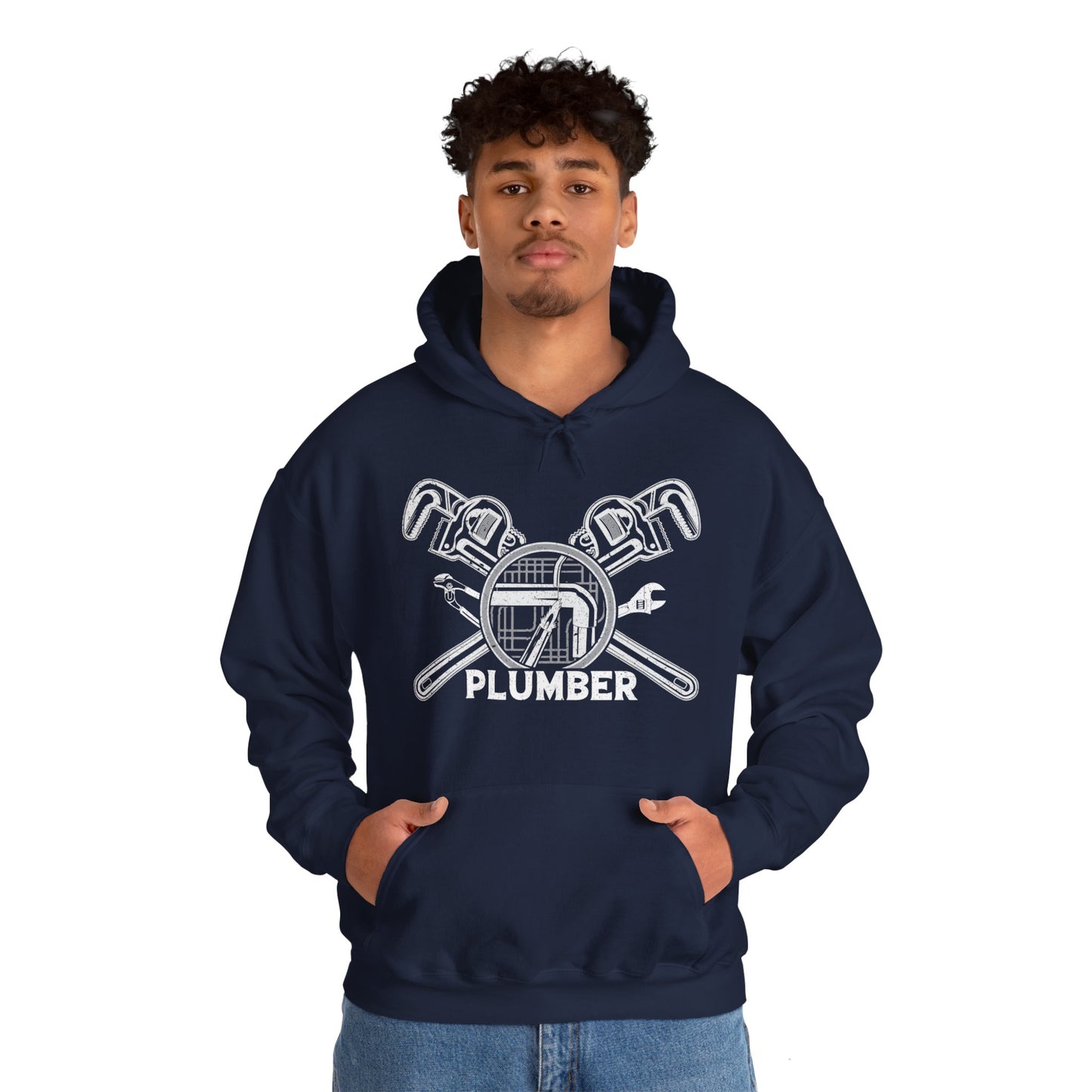 Plumber Unisex Heavy Blend™ Hooded Sweatshirt