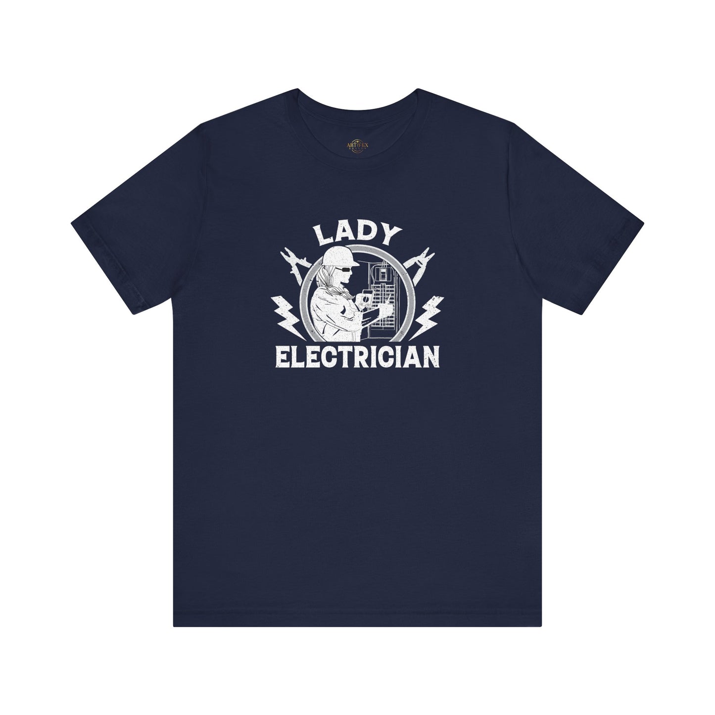 Lady Electrician Unisex Jersey Short Sleeve Tee