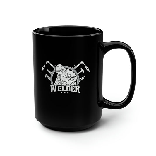 Welder Black Mug 15oz