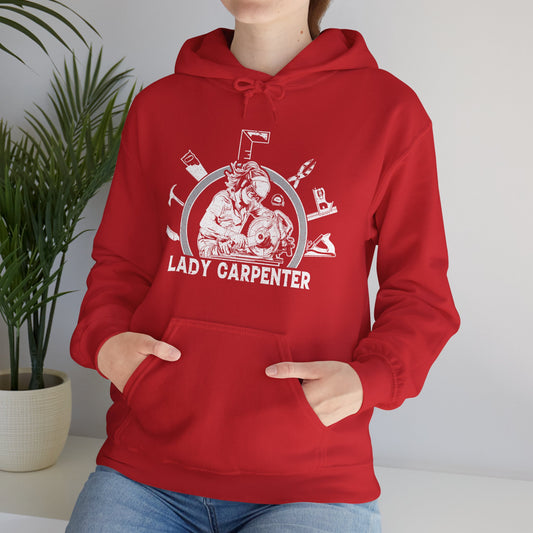 Lady Carpenter Unisex Heavy Blend™ Hooded Sweatshirt