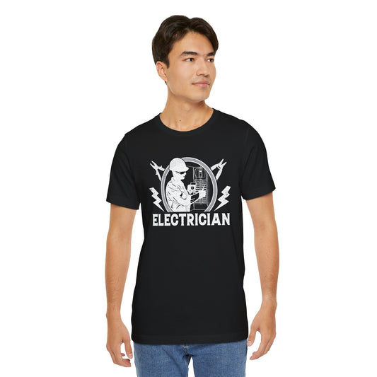 Electrician Unisex Jersey Short Sleeve Tee