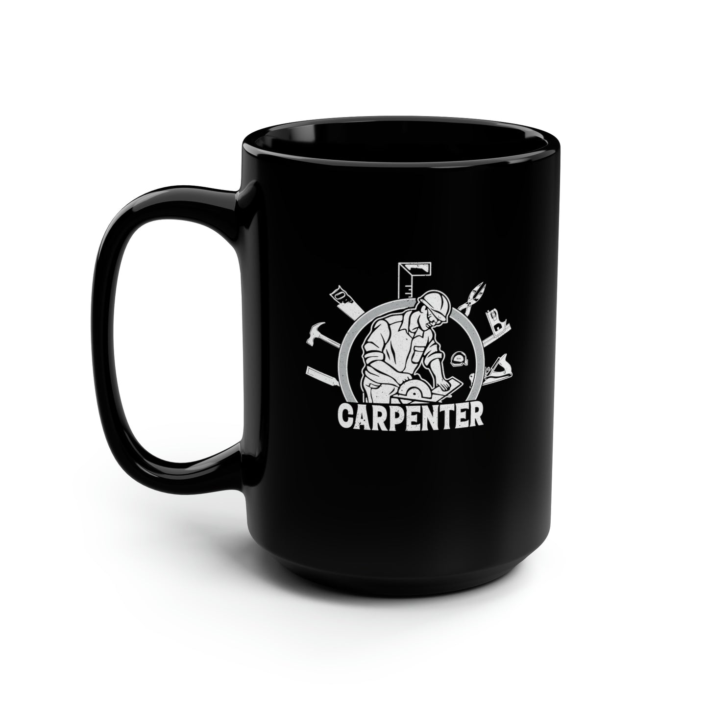 Carpenter Black Mug 15oz