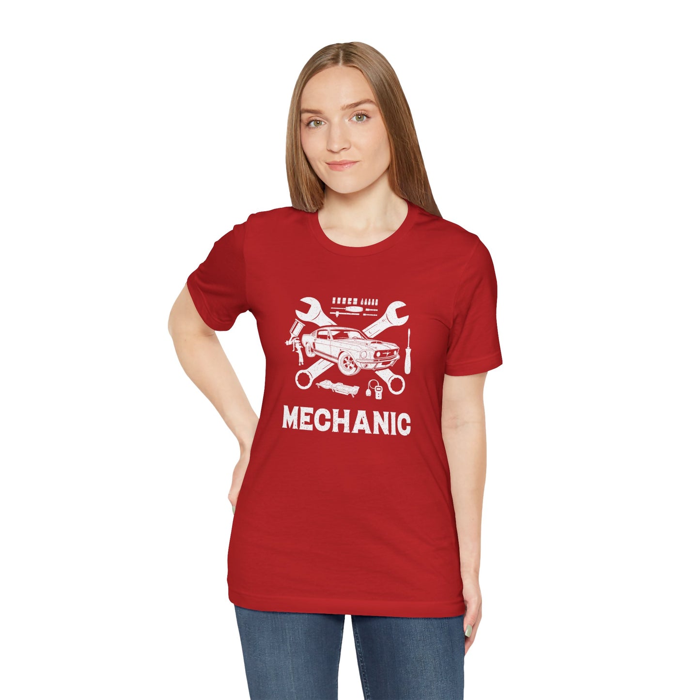 Mechanic Unisex Jersey Short Sleeve Tee